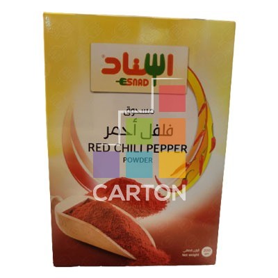 ESNAD RED CHILLI POWDER 24*200GM